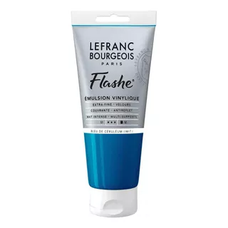 Tinta Acrílica Flash Lefranc S1 065 Cerulean Blue Hue 80ml