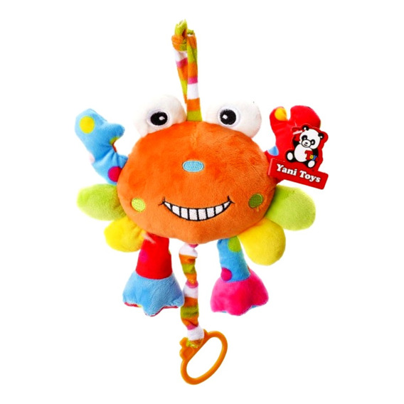 Cunero Cangrejo Yani Toys - Art. 8210 Color Naranja