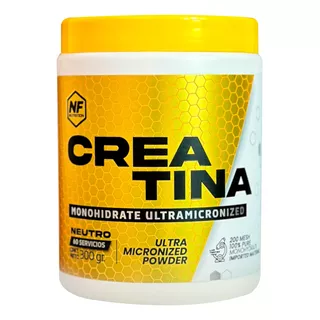 Suplemento En Polvo Nf Nutrition  Creatina Monohidratada 100% Pura En Pote De 300g