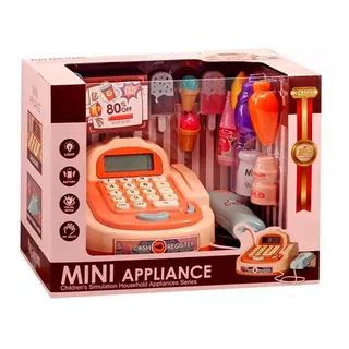 Juguete Caja Registradora Mini Appliance -  Vamosajugar Color Rosa