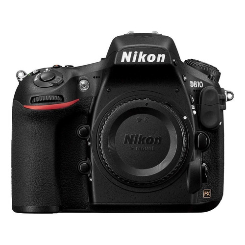  Nikon D810 DSLR color  negro