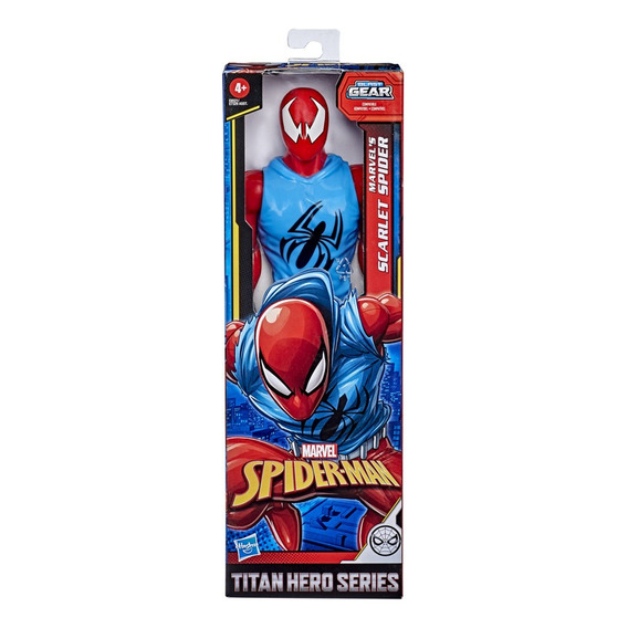 Hasbro Marvel Scarlet Spiderman Titan Hero Series