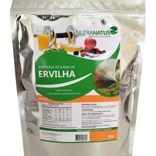 Proteína De Ervilha Importada Pura 1kg