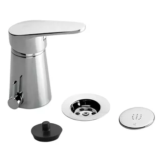 Grifería De Bidet Fv M4 Compacta 0189/m4-cr Acabado Brillante Color Plateado