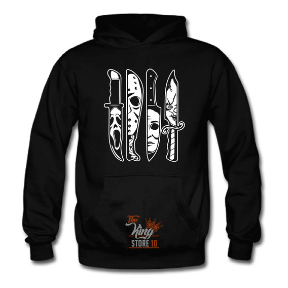 Poleron, Michael Myers, Jason, Scream, Chucky, Película, Terror, Halloween, Xxxl / Thekingstore