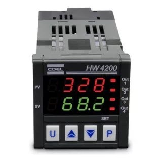 Controlador De Temperatura Digital Hw4200/r-2q 100-240v Coel