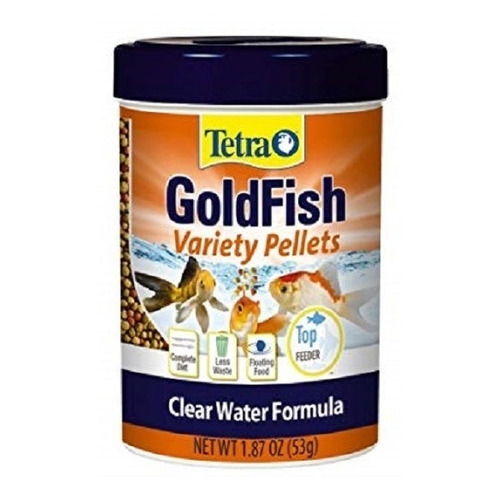 Tetra Gold Fish Variety Pellets realza color 53g