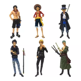 One Piece Figuras De Acción Colección X6 Monkey D Luffy