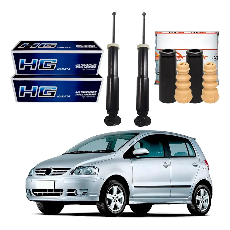 Kit Amortecedor Traseiro Fox 1.0 1.6 2004 A 2009