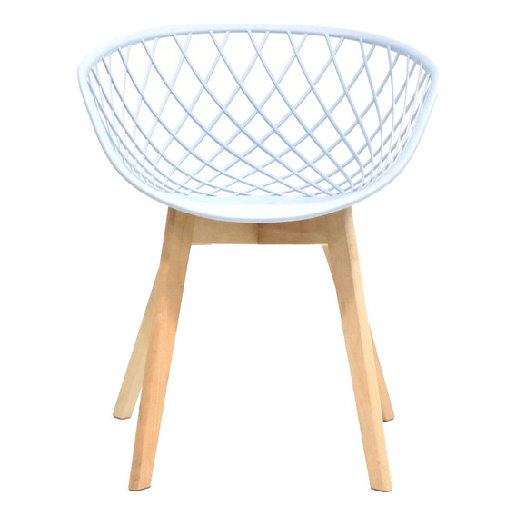 Silla De Diseño Alma Gris Bonno Color de la estructura de la silla Marrón claro