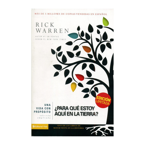 Una Vida Con Proposito/tapa Dura, De Warren, Rick. Editorial Vida En Español