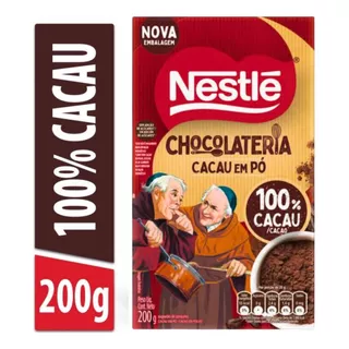 Kit 5 Un. Cacau Em Pó Dois Frades 100%  1kg Oferta