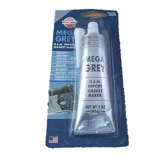 Silicón Gris Automotriz Mega Grey Original 