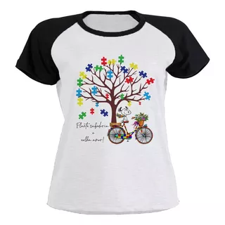 Camiseta Autismo Plante Sabedoria E Colha Amor L7288