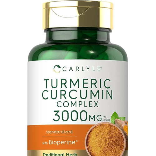 Turmeric Curcumin Con Bioperine 3000mg X 90 Caps Usa