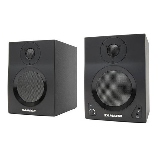 Samson Mbt4 Parlantes Para Pc / Estudio 40 Watts Bluetooth Color Negro