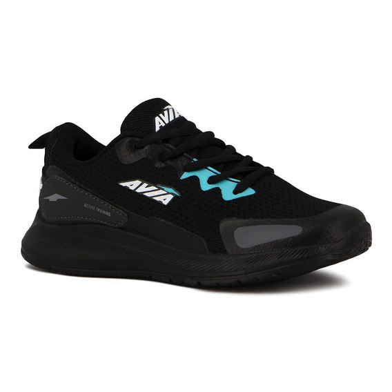 Avia Zapatillas Acordonadas Para Dama Persan- Black/aqua