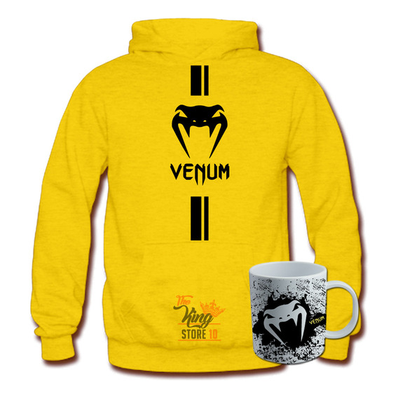 Poleron + Taza, Venum Logo Vertical, Ufc, Artes Marciales Mixtas, Peleas / The King Store