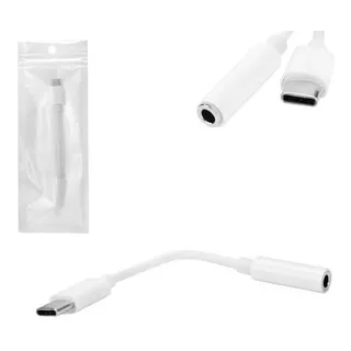 Adaptador De Fone De Ouvido Type-c 3.1 Macho Para P2 Fêmea