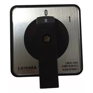 Chave Seccionamento Trifásico L/d Lw26-63a 6q 2pos Lukma