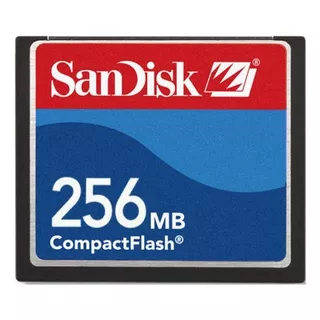 Kit 10 Compact Flash Sandisk 256mb Cartão De Memória