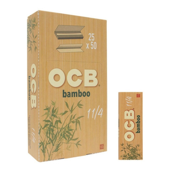 Papel Ocb Organico De Bamboo  25x50 1 1/4