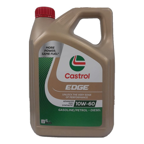 Aceite para motor Castrol sintético 10W-60 para autos, pickups & suv de 1 unidad