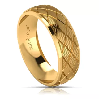 Anillos Matrimonio Oro 10k 6mm 13468-106 Mantenimiento Incluido