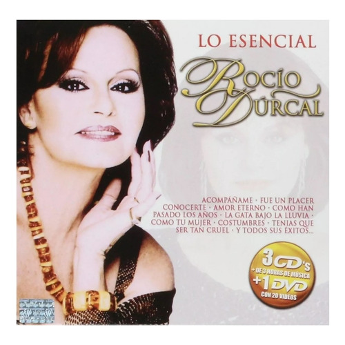 Lo Esencial - Rocio Durcal - Boxset 3 Discos Cd 's - Nuevo 