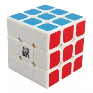 Cubo Mágico Cúbico De 3x3x3 Piezas Yongjun Yulong Yj8304 Color Blanco