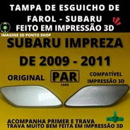 Tampa Esguicho Farol Subaru Impreza 08-11 - Par Com Travas 