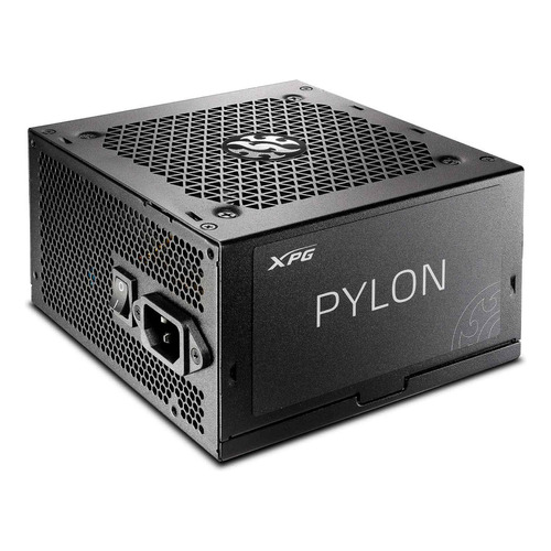 Fuente de alimentación BIVOLT Atx Gamer Xpg Pylon 650w 80 Plus, color bronce y negro