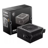 Fuente De Poder Msi Mag A550bn 550w Certificada Bronce