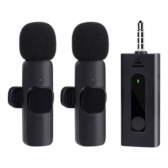 Microfono Inalambrico Solaperos 3.5mm Dual- Camaras Consolas