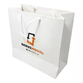 Bolsas De Cartulina/papel - Impresas Con Tu Logo!