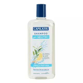 Shampoo Limpieza Profunda Capilatis Ph Neutro X 420 Ml