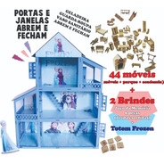 Casa Casinha De Boneca Polly +34 Mini Móveis +nome
