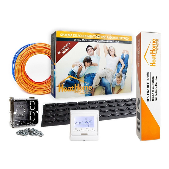 Losa Radiante Electrica Kit Digital Completo Hasta 13.9 M2 