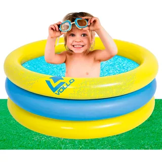 Piscina Infantil Inflavel Redonda 66 Litros Vollo