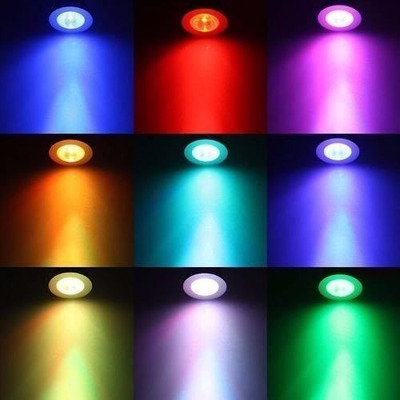 X3 Subacuatico Piscina Pileta Led Rgb Control Con Fuente 