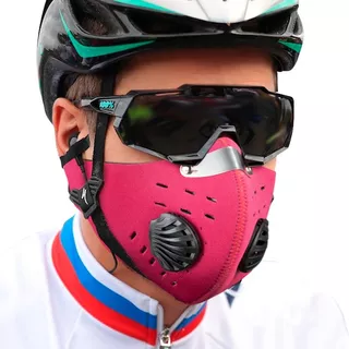 Lote De 10 Mascaras De Neopreno Para Ciclismo Con Filtro