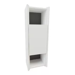 Tolva Para Baño Colgante Melamina Doble 1 Puerta