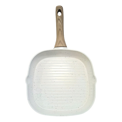 Frigideira Grill Quadrado Indução Marmol 24cm Mimo Style