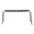Escalera Andamio 5.8mts -20 Escalones Aluminio -con Chapones