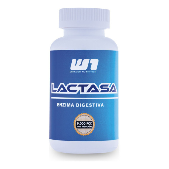 Lactasa - Intolerantes A La Lactosa 9000 Fcc 60 Cápsulas