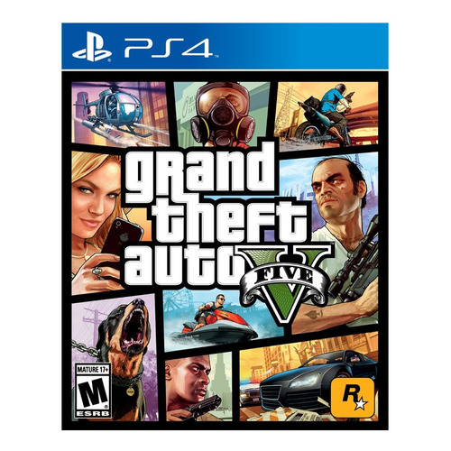 Grand Theft Auto V  Standard Edition Rockstar Games PS4 Físico