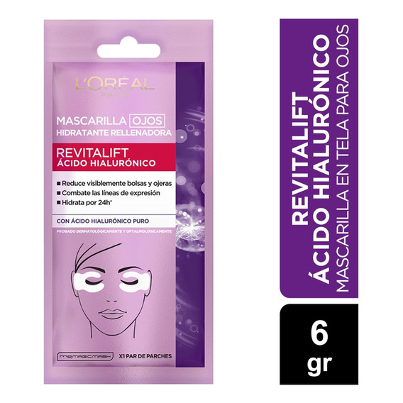 L'Oréal Paris Revitalift mascarilla ojos para todo tipo de piel 6g