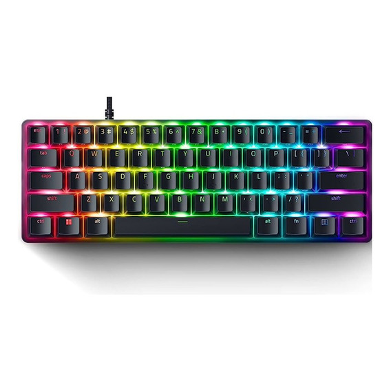 Teclado Razer Huntsman Mini 60% Mecánico Rgb Idioma Us