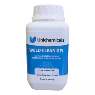 Weld Clean - Gel Decapante  Carbonização Solda Inox - 1250g