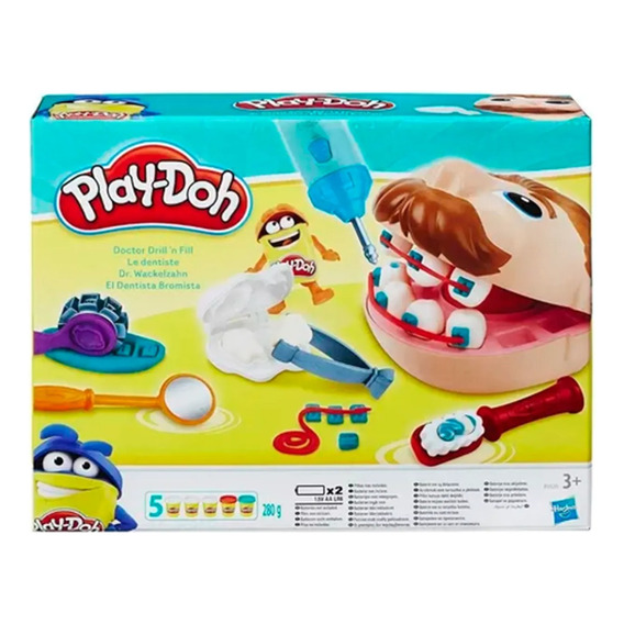 Juego De Masas Dentista Bromista Hasbro Play-doh Febo 